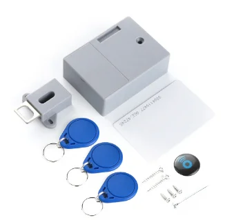 Умный датчик невидимый индукционный замок IC карта умный электронный замок шкаф мебель шкафчик конфиденциальность хранение безопасность