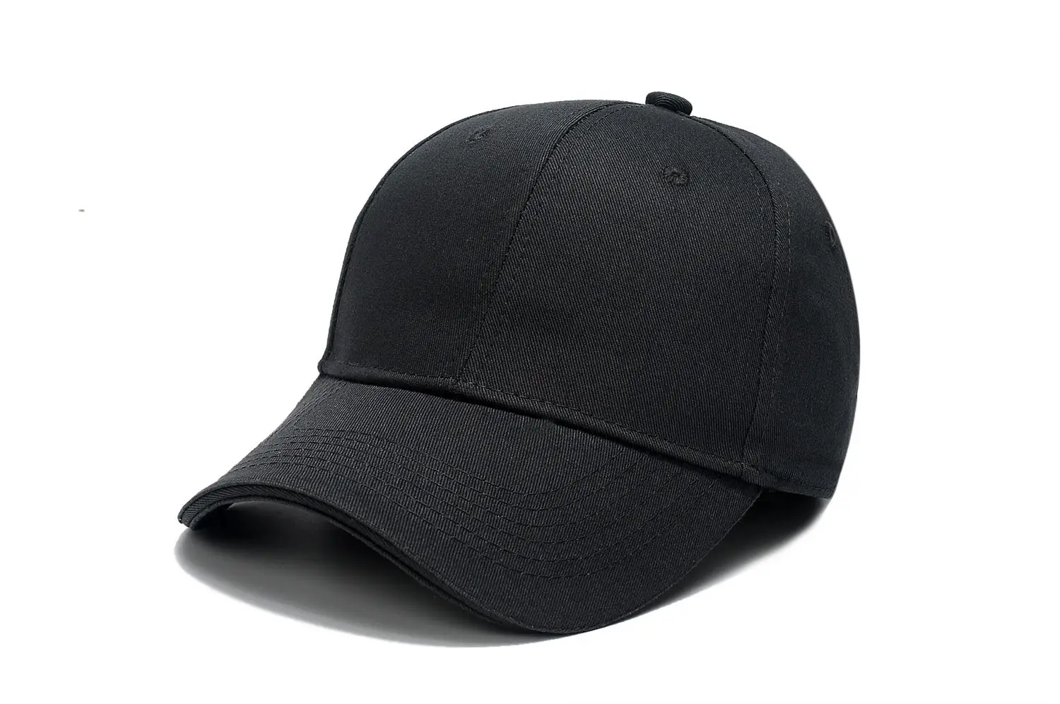 черная простая бейсболка, модная шляпа с логотипом, шляпу можно регулировать, солнцезащитная кепка, уличная хип-хоп шляпа от солнца