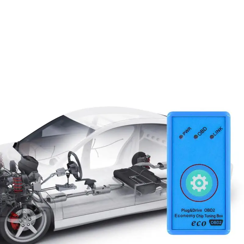 Экономия топлива Автомобиля ECO OBD2 Chip Tuning Box Eco OBD2 Economy Plug Drive Car Energy Экономия Топлива Автомобильные Аксессуары Для Дизельных Газовых Автомобилей